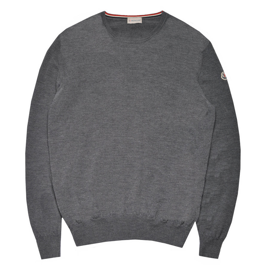 Moncler Lana Wool Crewneck Sweater