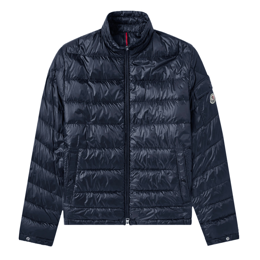 Lambot Jacket Moncler Lambot Navy Biker Jacket Moncler Lambot