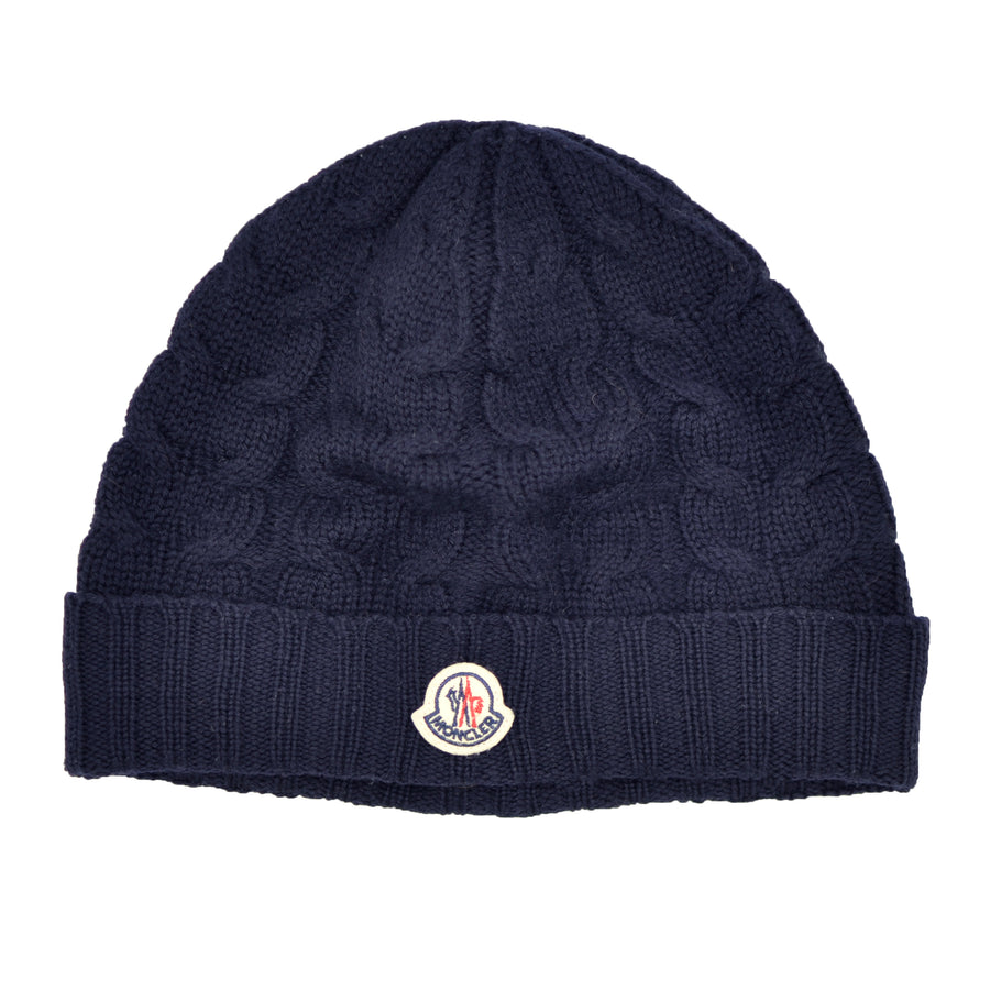 Moncler Logo Patch Beanie