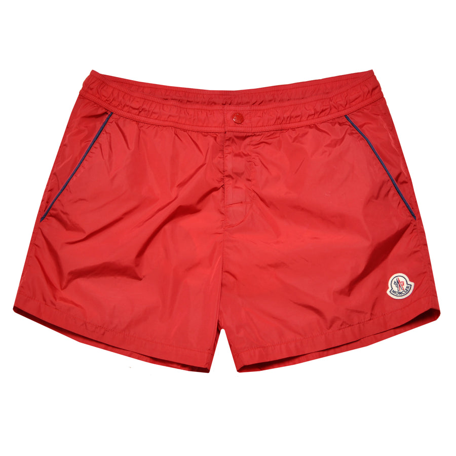 Moncler Logo Patch Swim Shorts