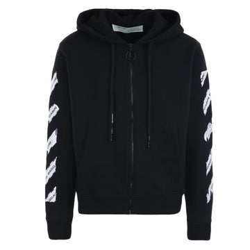 Off-White Airport Tape Zip Hoodie