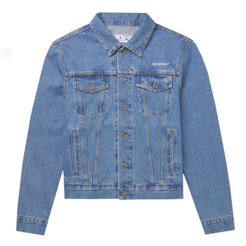 Off-White Diag Printed Denim Jacket