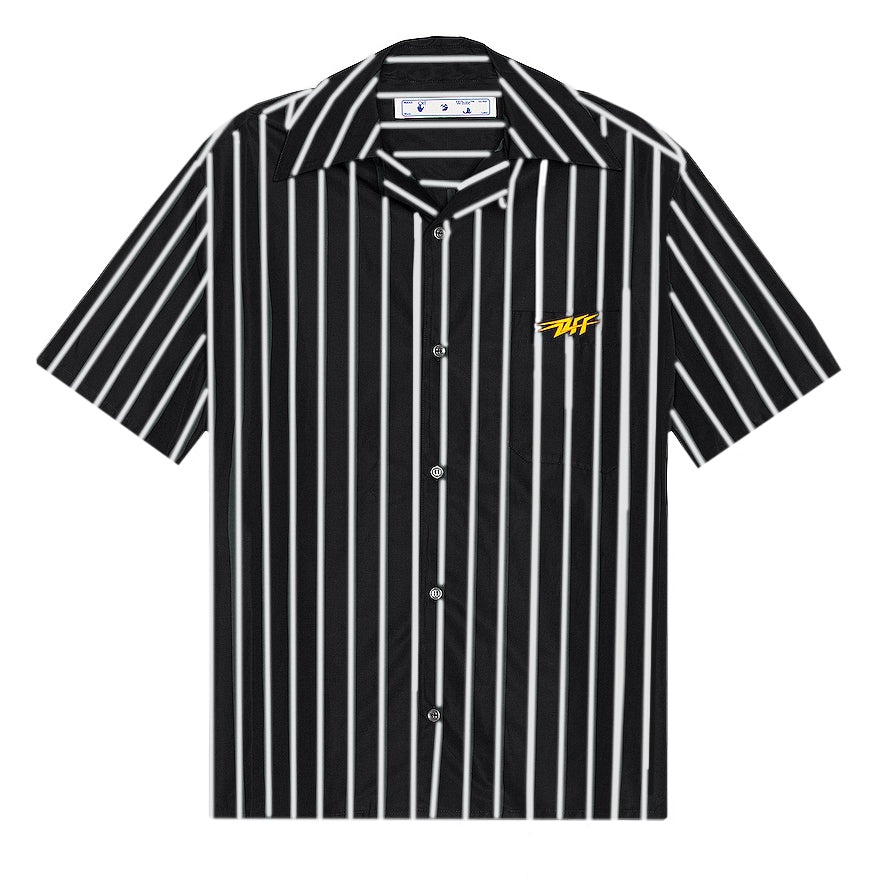 Off-White Striped Vacation Shirt