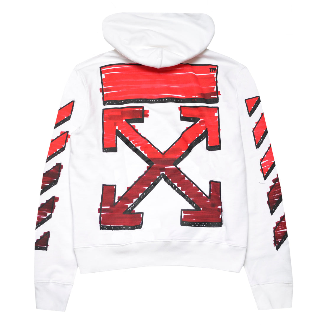 Off-White Arrow Print Hoodie