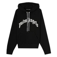 Palm Angels Curved Logo Hoodie