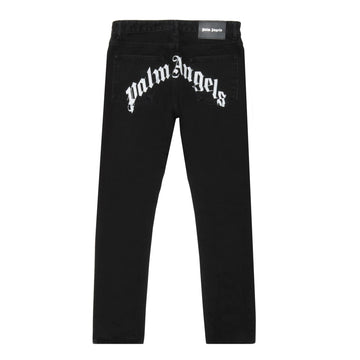 Palm Angels Logo Printed jeans