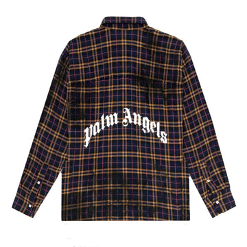 Palm Angels Oversized Flannel Shirt