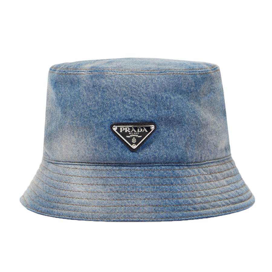 Prada Denim Bucket Hat