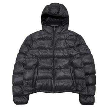 Prada Hooded Down Puffer Jacket