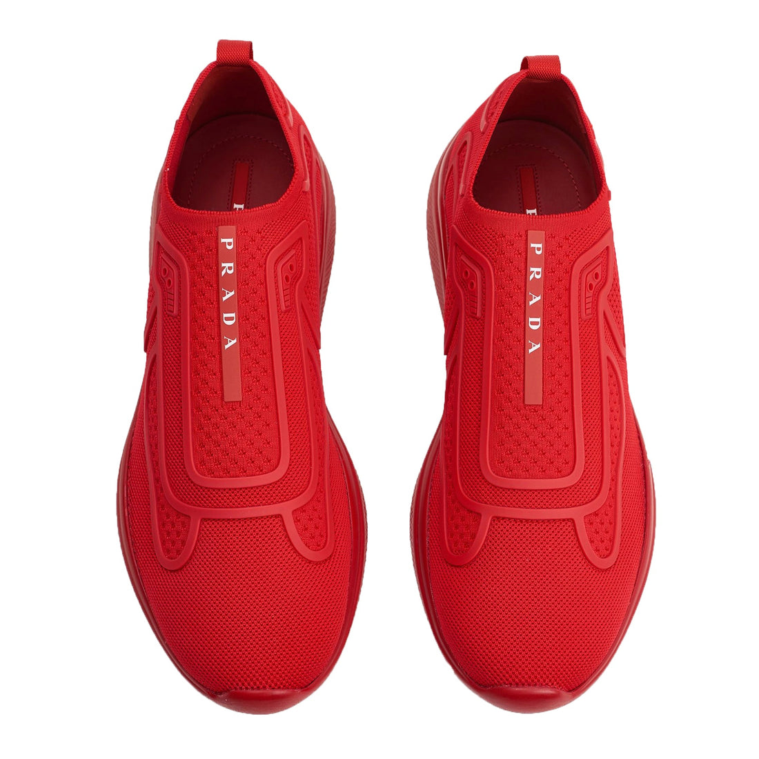 Prada Linea Rossa Knit Fabric Sneaker – Haiendo Shop