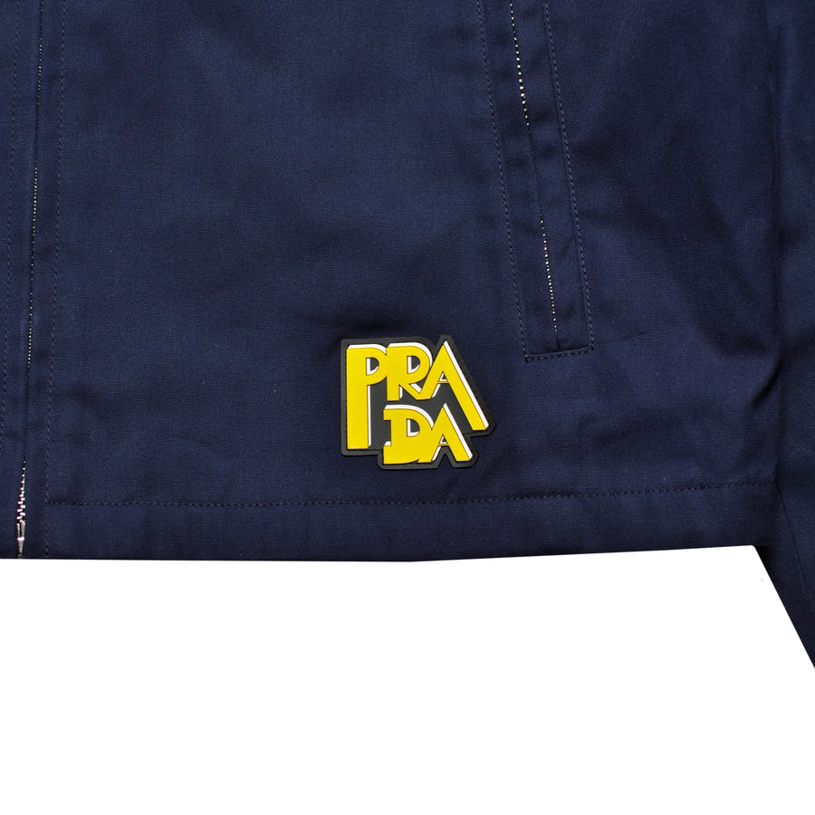 Prada Logo Patch Work Jacket