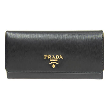 Prada Long Leather Wallet Women