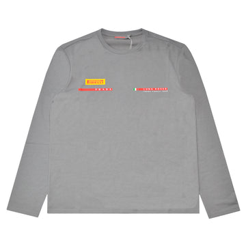 Prada Luna Rossa Long Sleeve T-Shirt