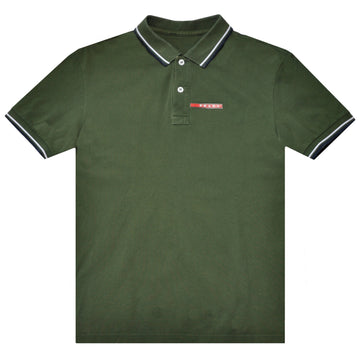 Prada Patch Polo Shirt