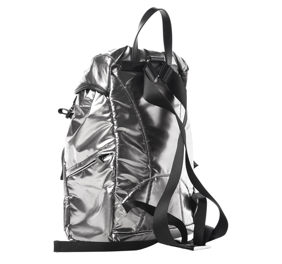 Prada Metallic Tessuto Nylon Back