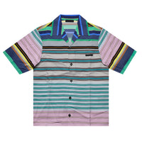 Prada Striped Short Sleeve Shirt
