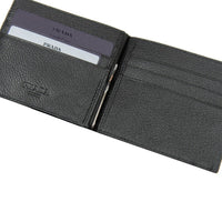 Prada Bi-Fold Leather Wallet