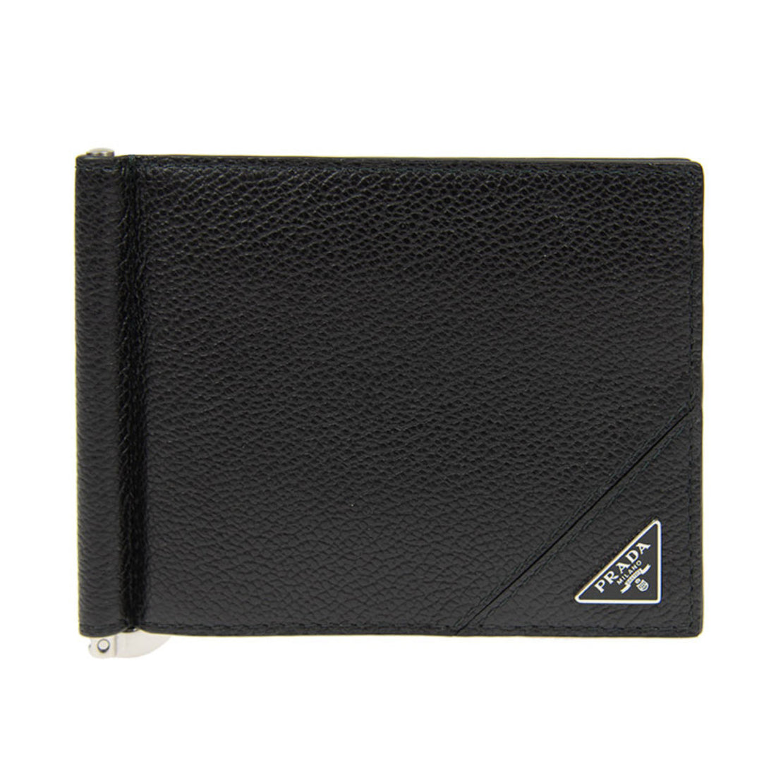 Prada Bi-Fold Leather Wallet