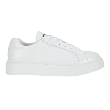 Prada White Leather Sneaker