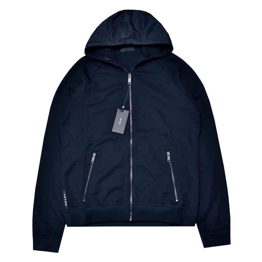 Prada Zip-Up Hoodie