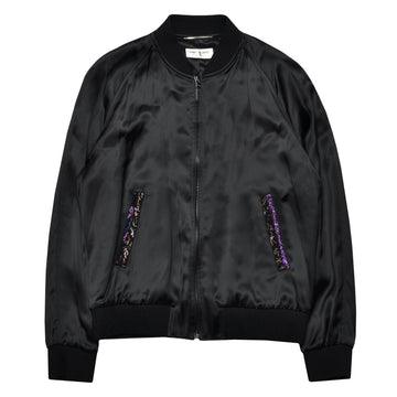 Saint Laurent Embroidery Varsity Jacket