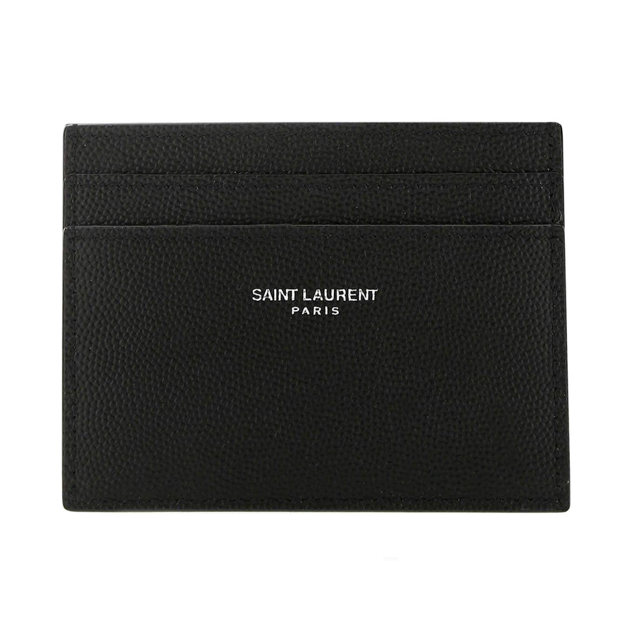 Saint Laurent Leather Card Holder