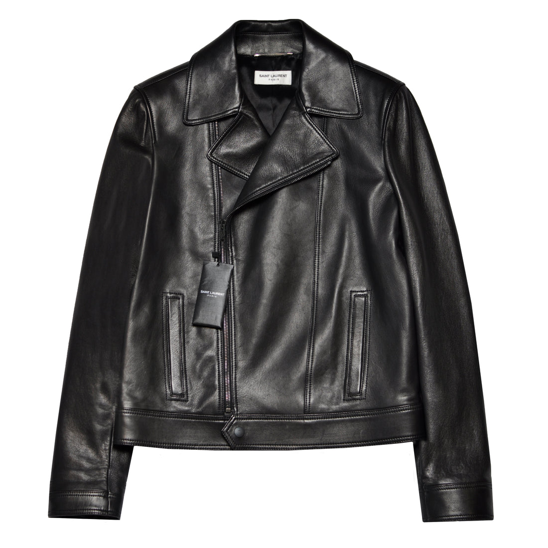 Saint Laurent L00 Biker Leather Jacket
