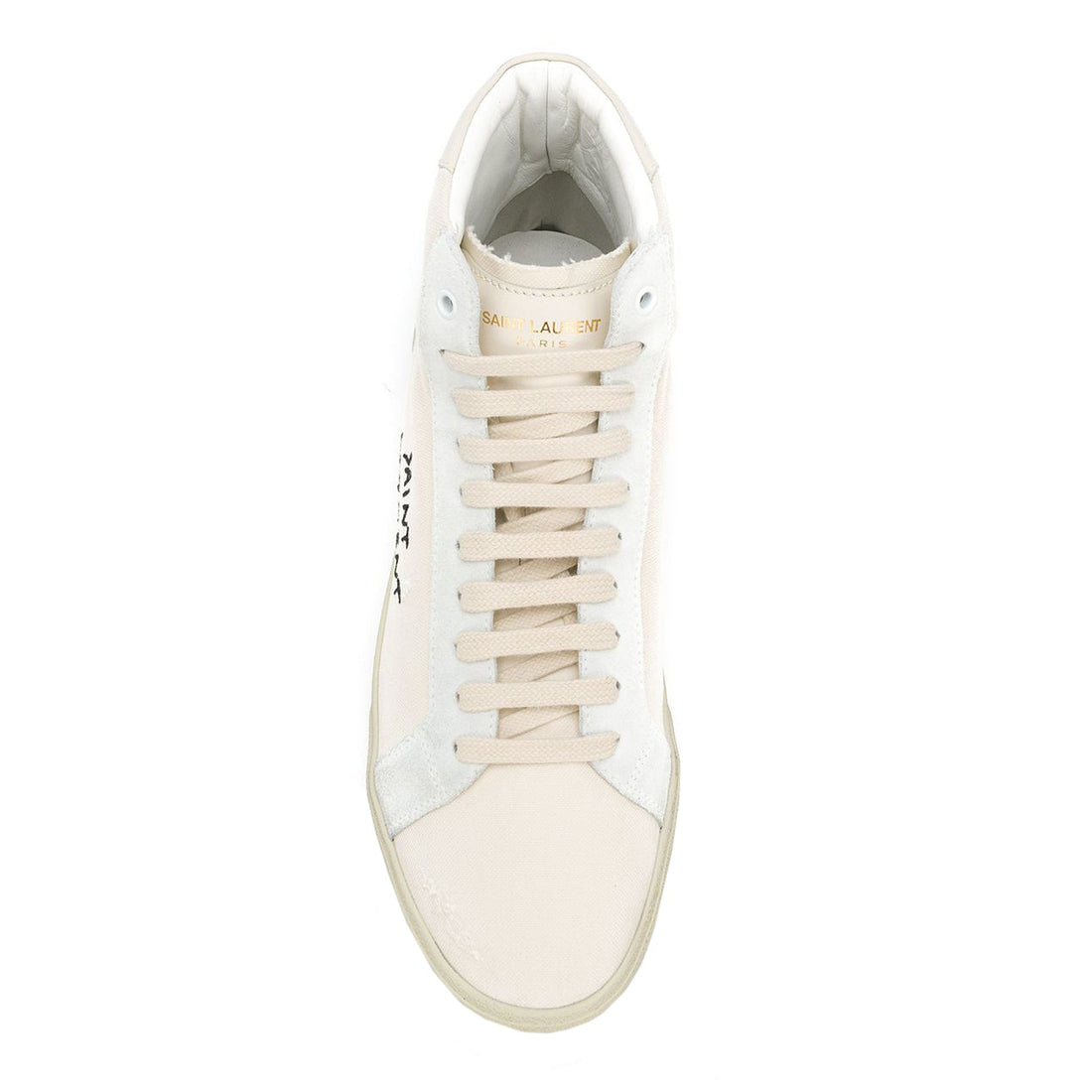 Saint Laurent Signature Court Hi-Top Sneaker