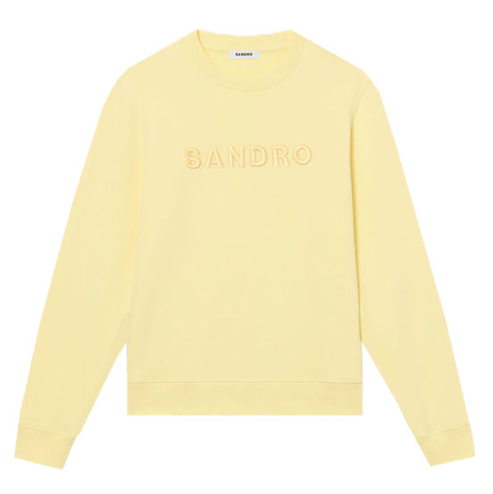 Sandro Paris Embroidered Sweatshirt