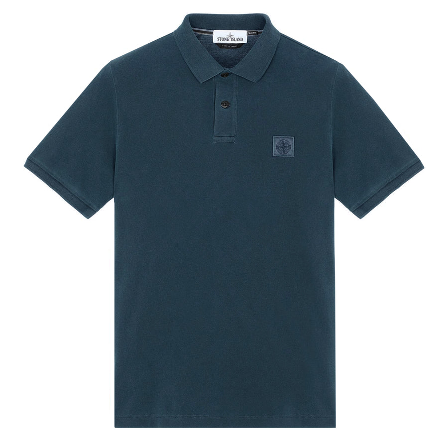 Stone Island Garment Dyed Polo Shirt