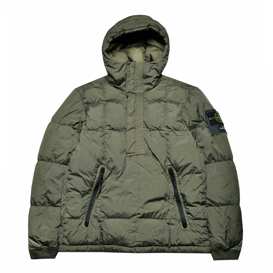 Stone Island Garment Dyed Crinkle Reps Down Jacket