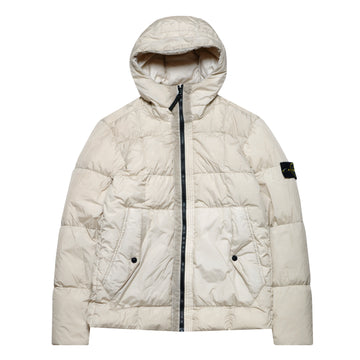 Stone Island Garment Dyed Crinkle Reps Down Jacket