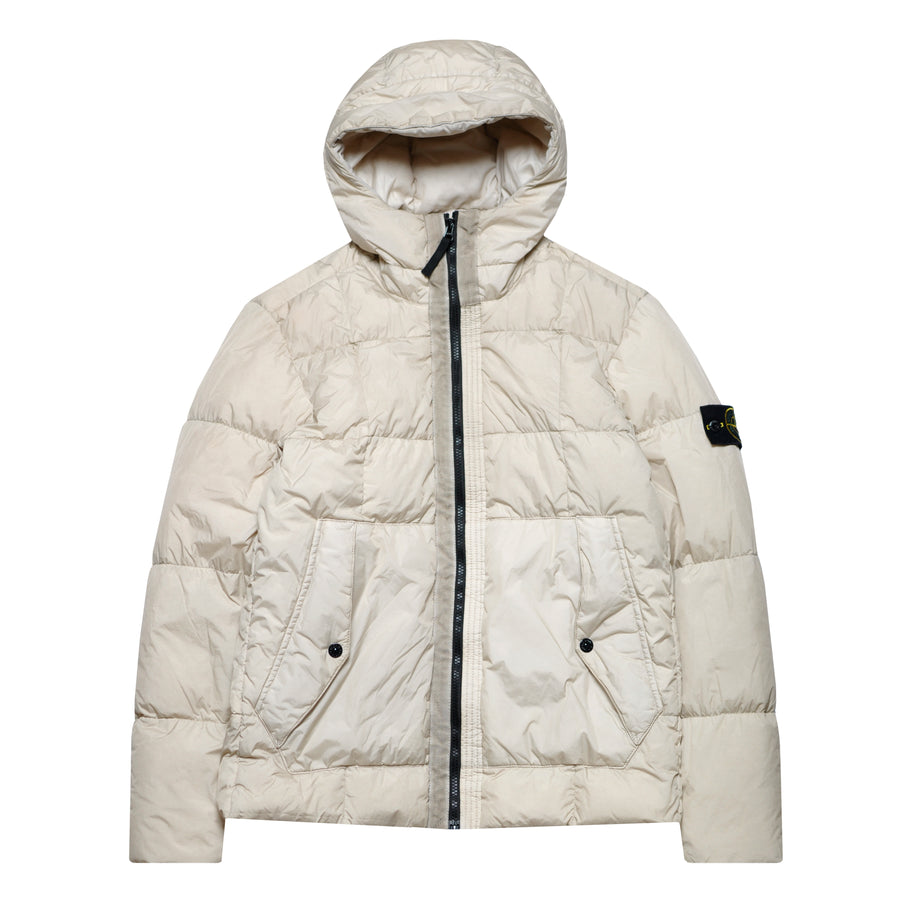 Stone Island Garment Dyed Crinkle Reps Down Jacket