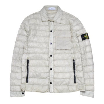 Stone Island Garment Dyed Micro Yarn Down Jacket