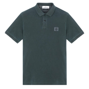 Stone Island Garment Dyed Polo Shirt