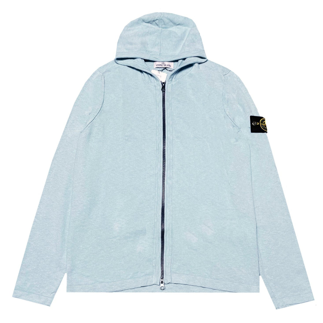 Stone Island Knitted Patch Hoodie
