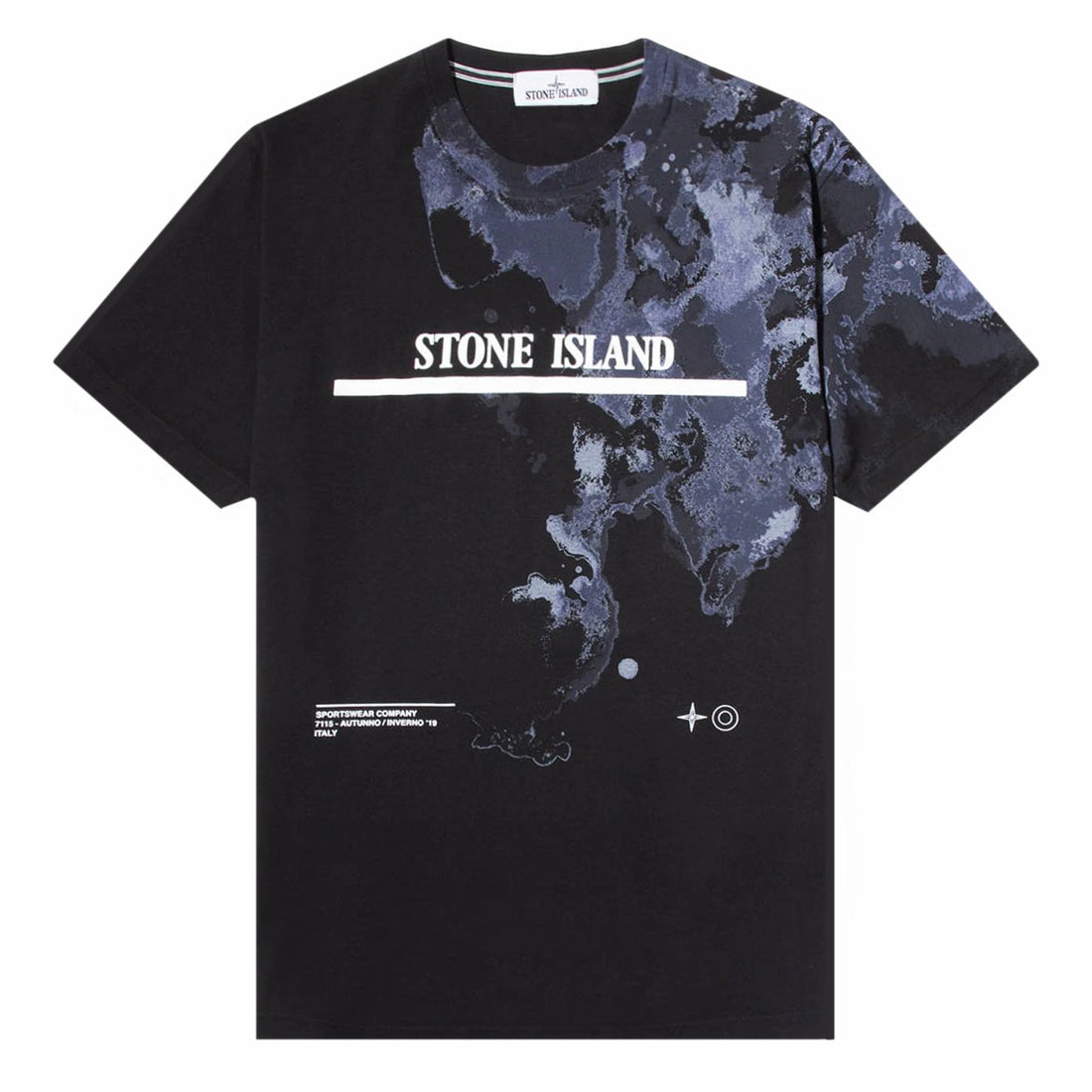 Stone Island Paint Graphic T-Shirt