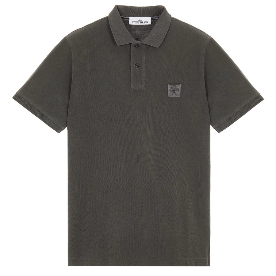 Stone Island Garment Dyed Polo Shirt