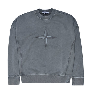 Stone Island Logo Embroidery Sweatshirt