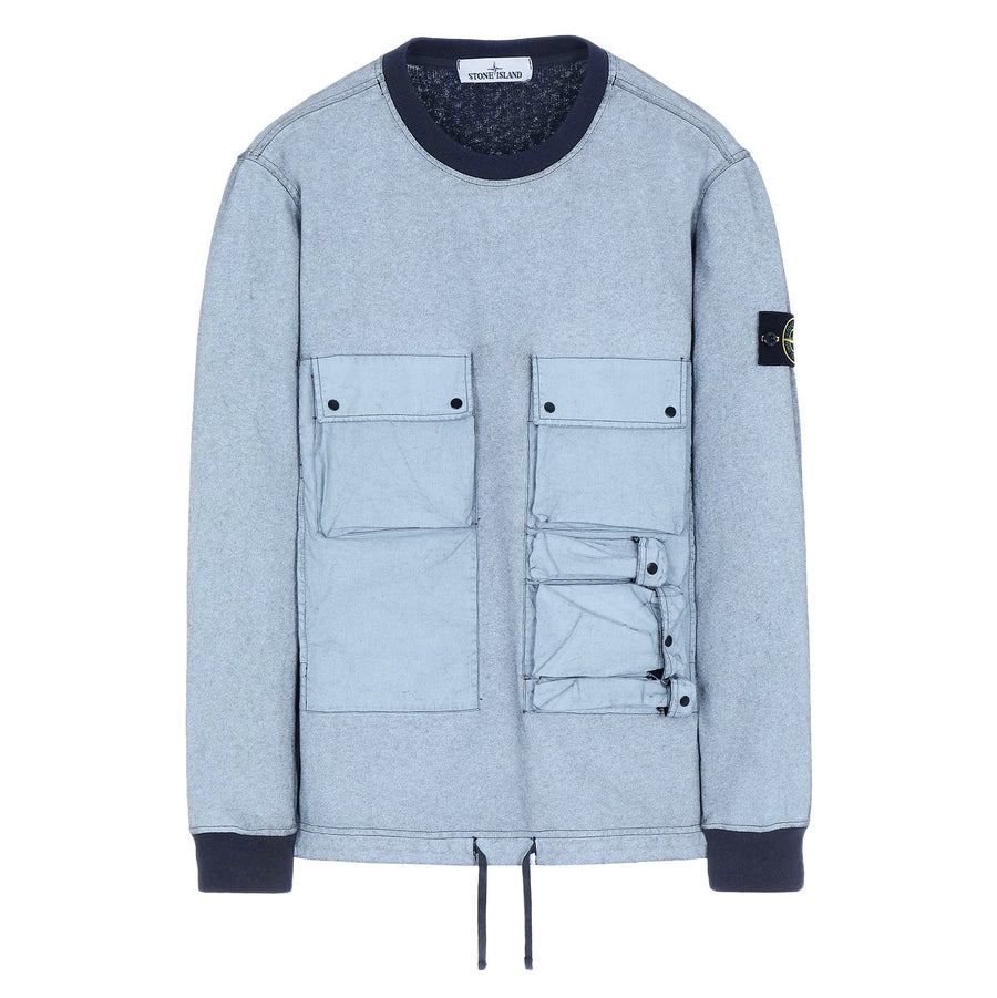 Stone Island Tela Plated Pocket Sweatshirt