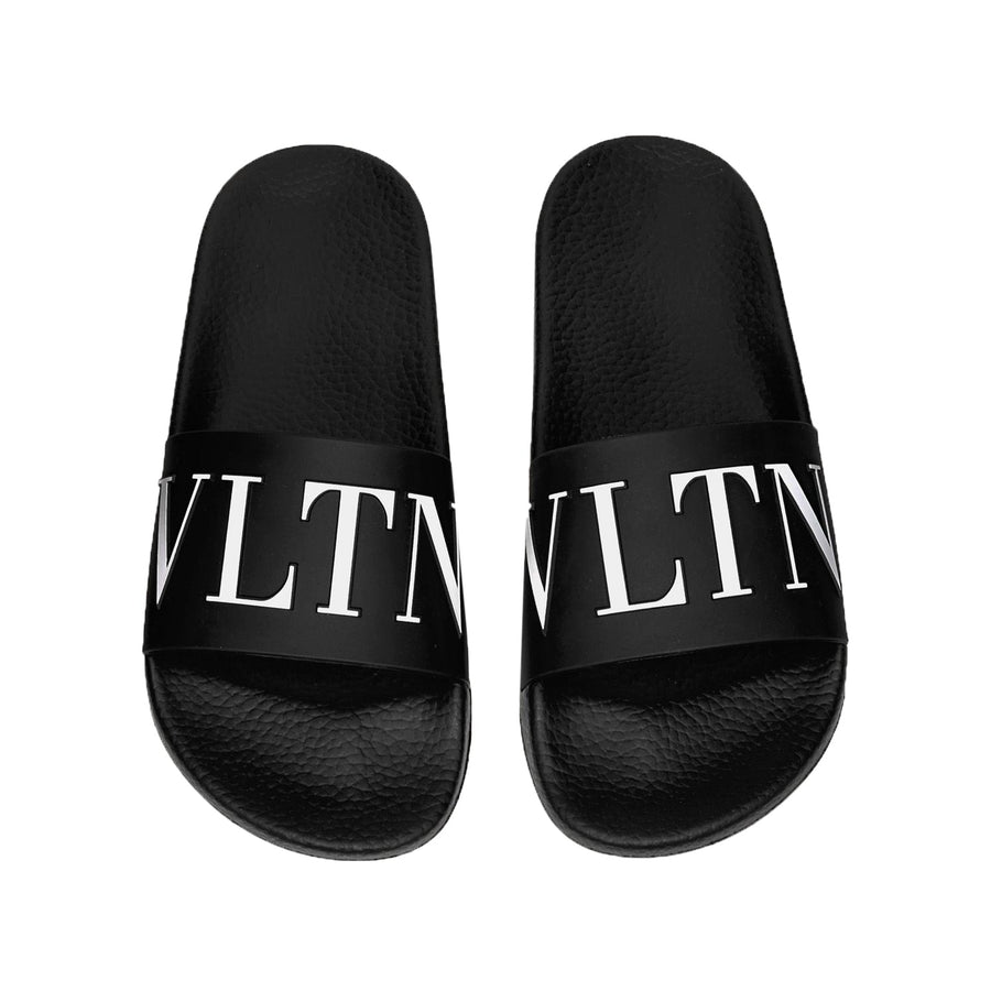 Valentino Logo Rubber Slides